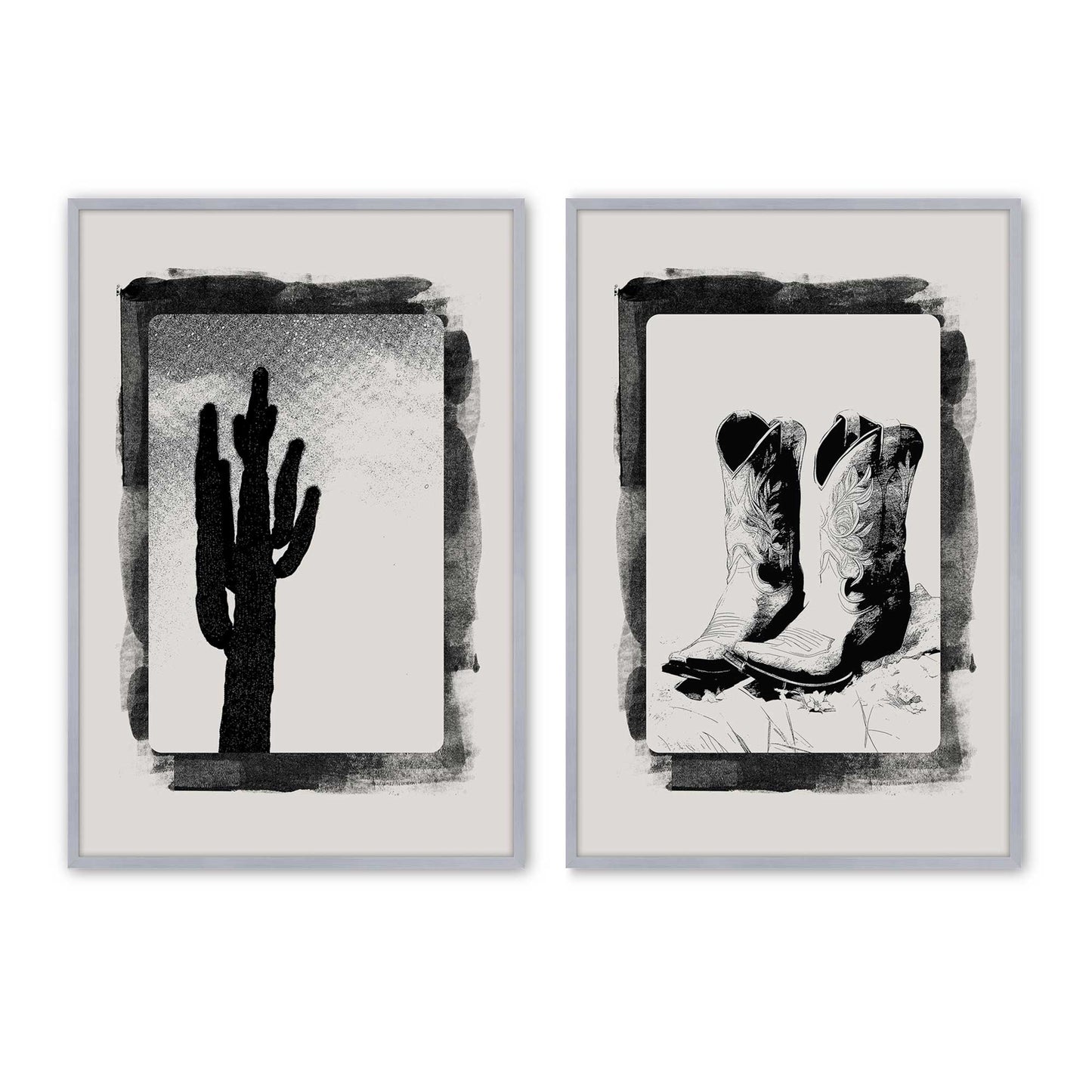 [Color:Polished Chrome], Picture of art in a Polished Chrome frame