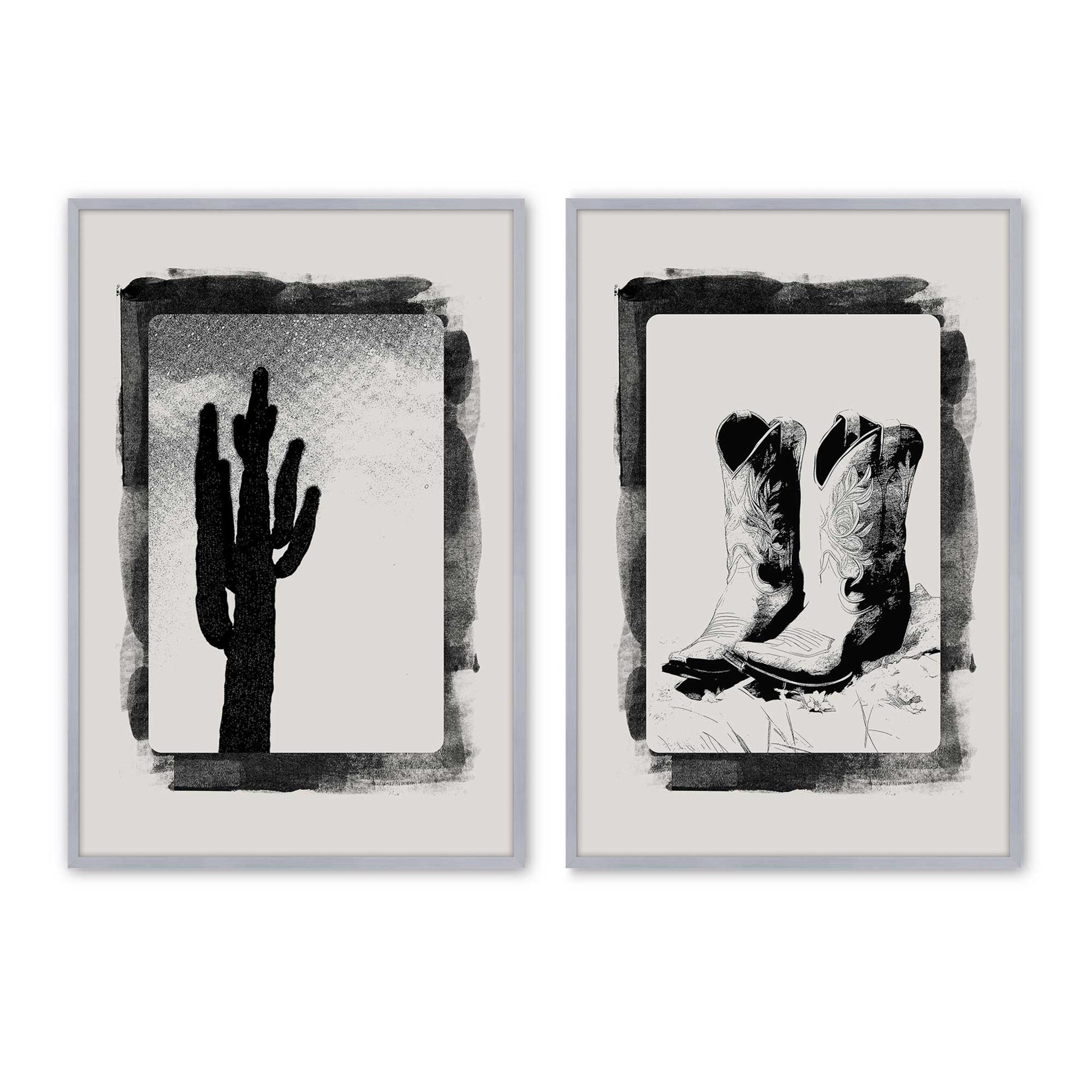 [Color:Polished Chrome], Picture of art in a Polished Chrome frame