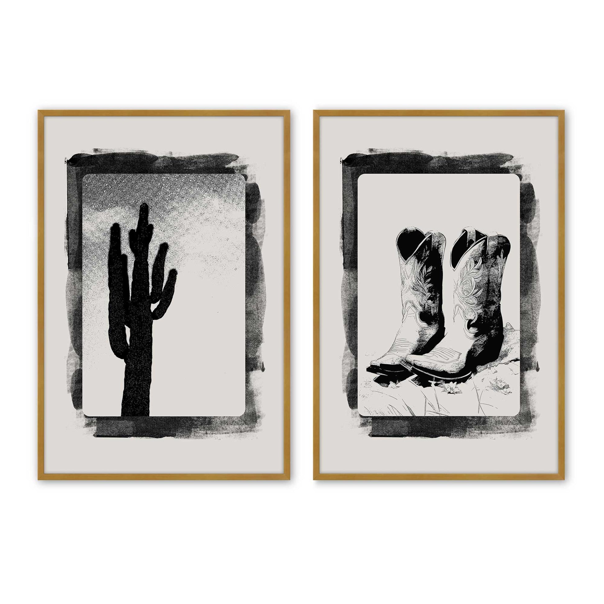 [Color:Polished Gold], Picture of art in a Polished Gold frame