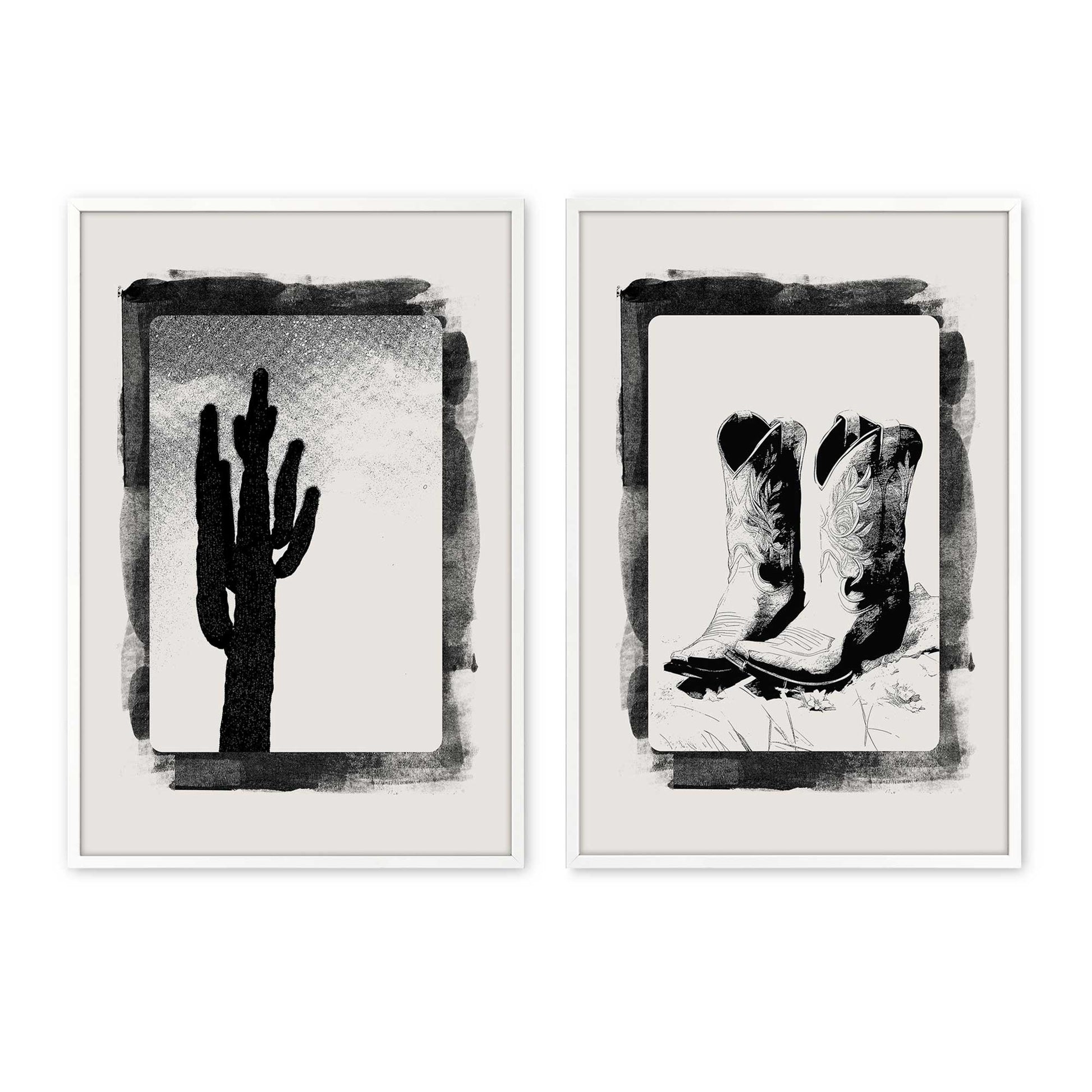 [Color:Opaque White], Picture of art in a Opaque White frame