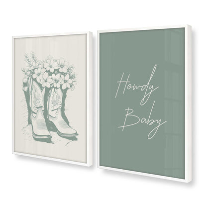[Color:Opaque White], Picture of art in a Opaque White frame at an angle