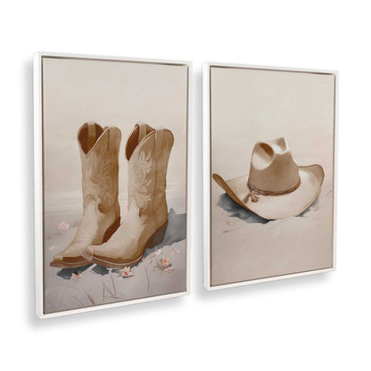 [Color:Opaque White], Picture of art in a White frame at an angle