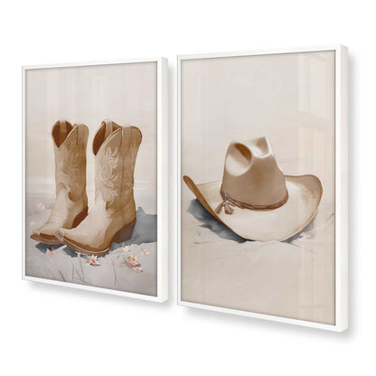 [Color:Opaque White], Picture of art in a Opaque White frame at an angle