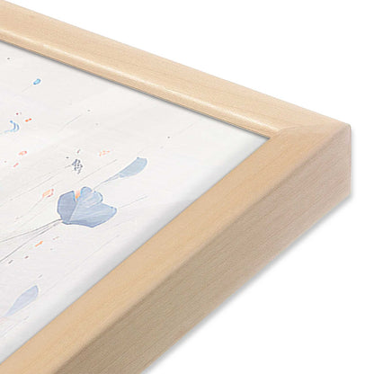 [Color:Raw Maple], Picture of art in a Raw Maple frame of the corner