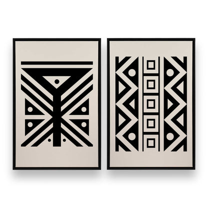 [Color:Satin Black], Picture of art in a Satin Black frame