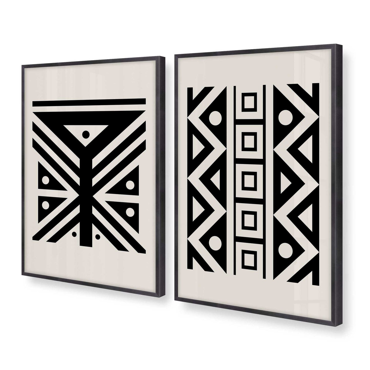 [Color:Weathered Zinc], Picture of art in a Weathered Zinc frame at an angle