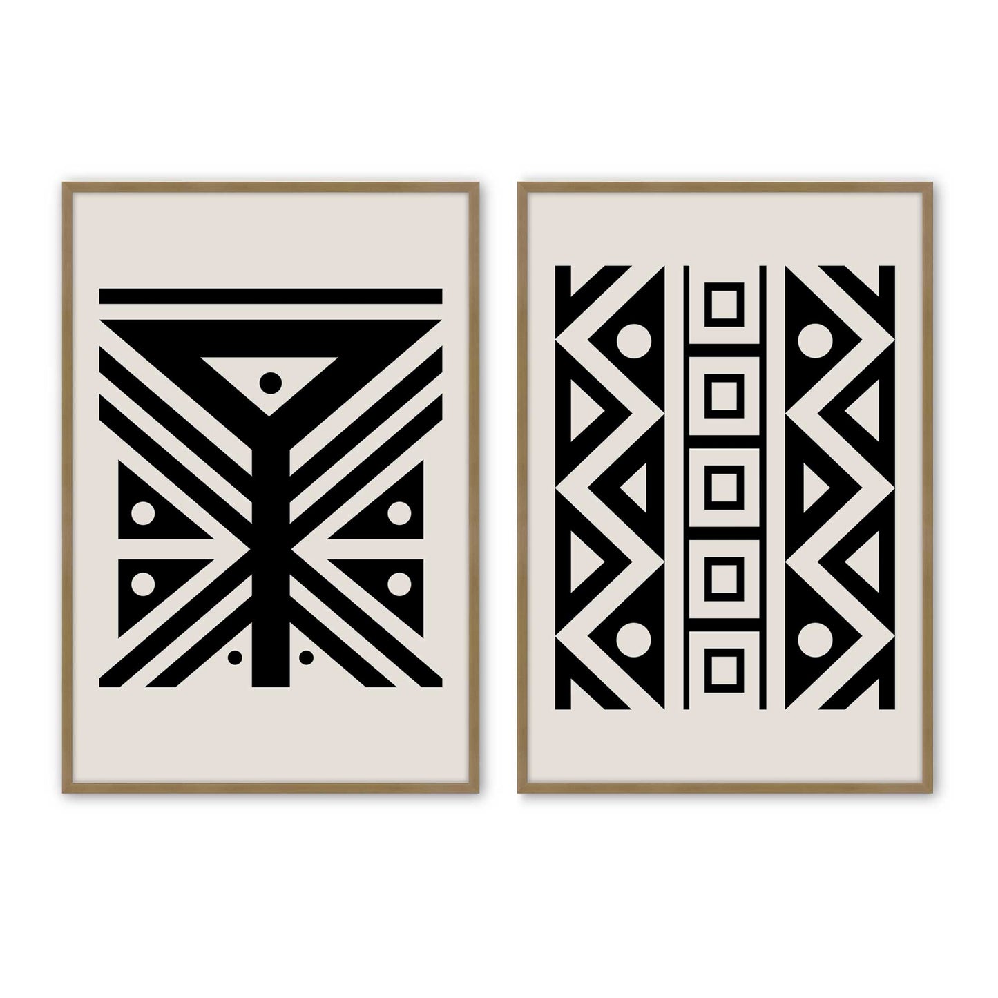[Color:Brushed Gold], Picture of art in a Brushed Gold frame