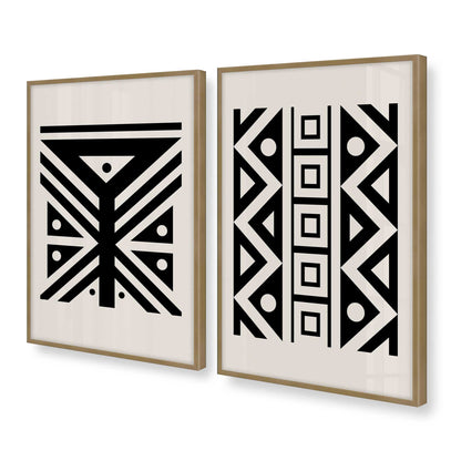 [Color:Brushed Gold], Picture of art in a Brushed Gold frame at an angle