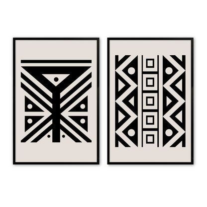 [Color:Satin Black], Picture of art in a Satin Black frame