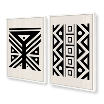 [Color:Opaque White], Picture of art in a Opaque White frame at an angle