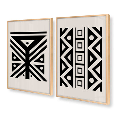 [Color:Raw Maple], Picture of art in a Raw Maple frame at an angle