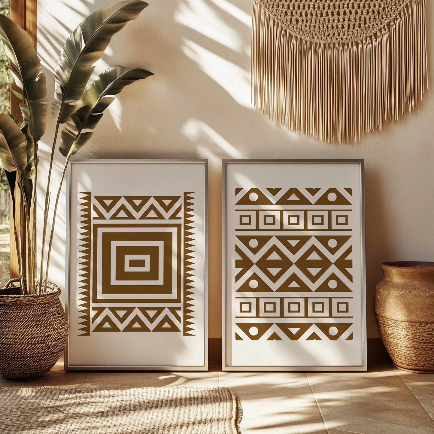 [Color:Brushed Gold], Picture of art in a Brushed Gold frame