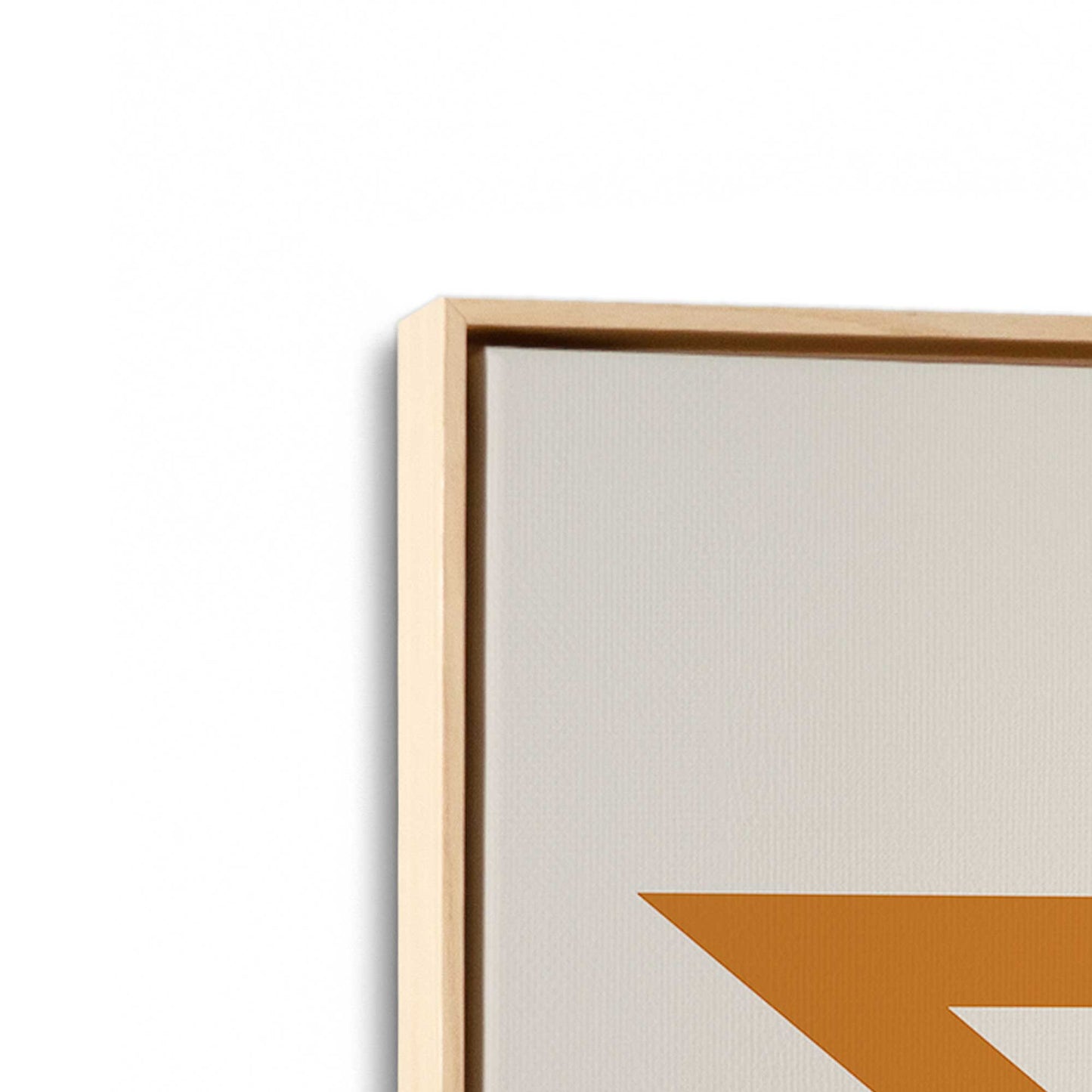 [Color:American Maple], Picture of the corner of the art