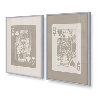 [Color:Polished Chrome], Picture of art in a Polished Chrome frame at an angle