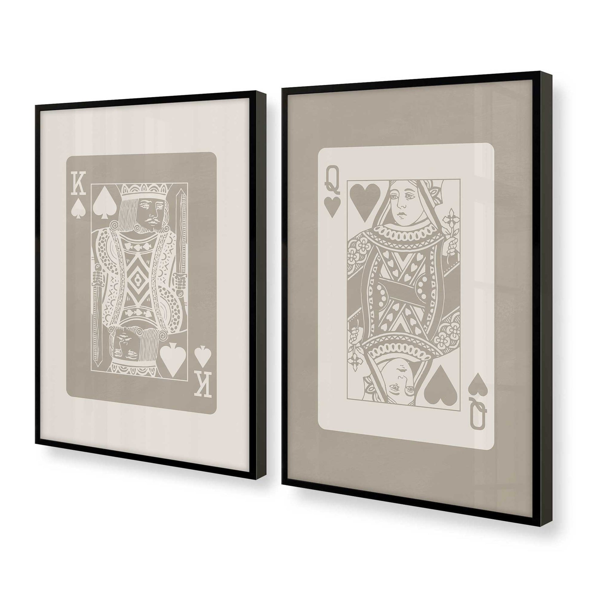 [Color:Satin Black], Picture of art in a Satin Black frame at an angle