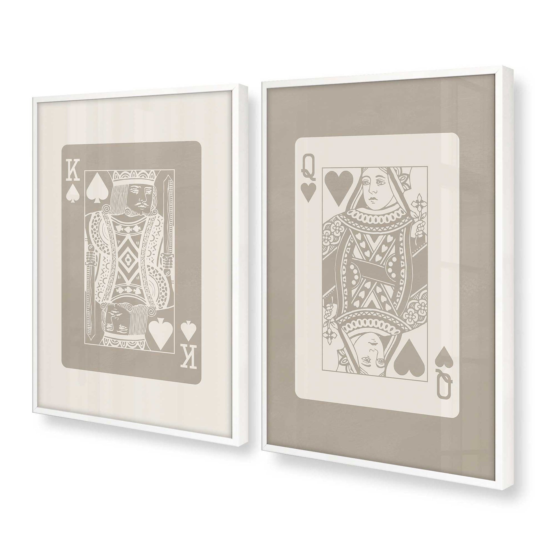 [Color:Opaque White], Picture of art in a Opaque White frame at an angle
