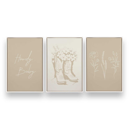 [Color:Opaque White], Picture of art in a White frame