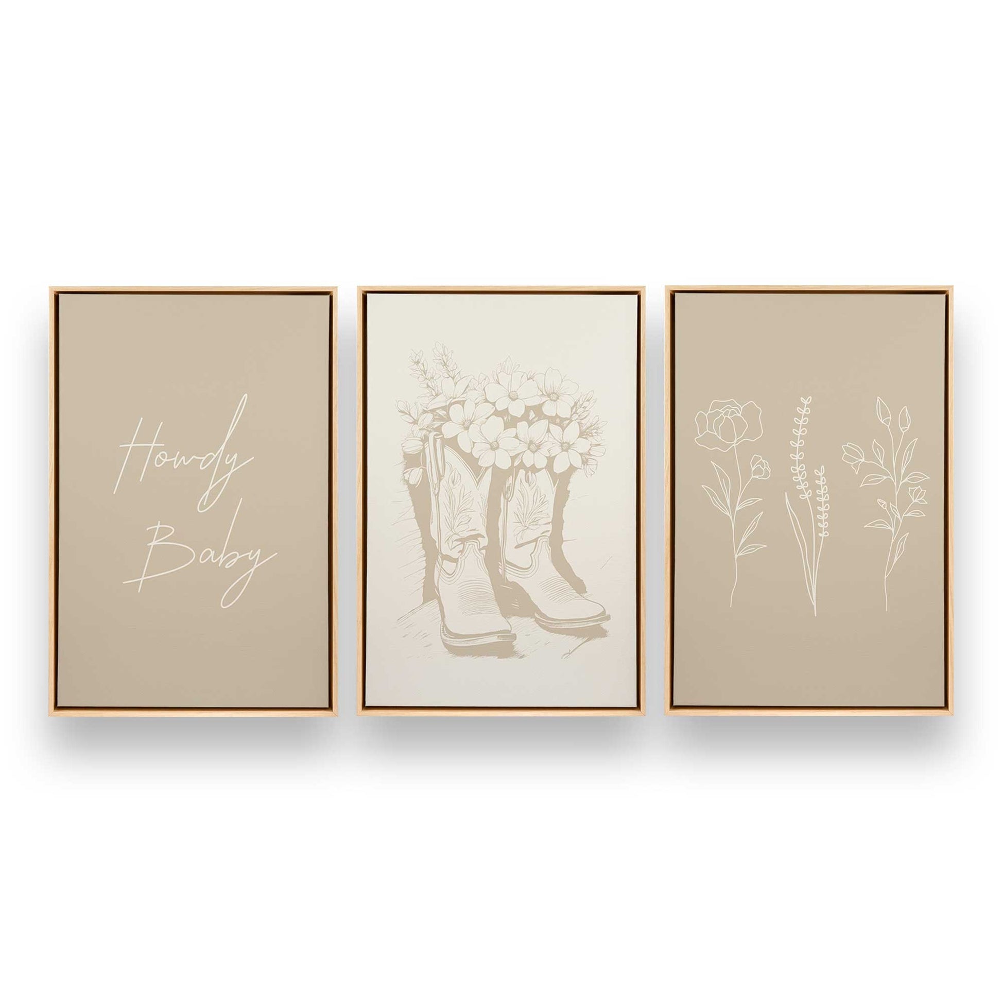 [Color:American Maple], Picture of art in a American Maple frame