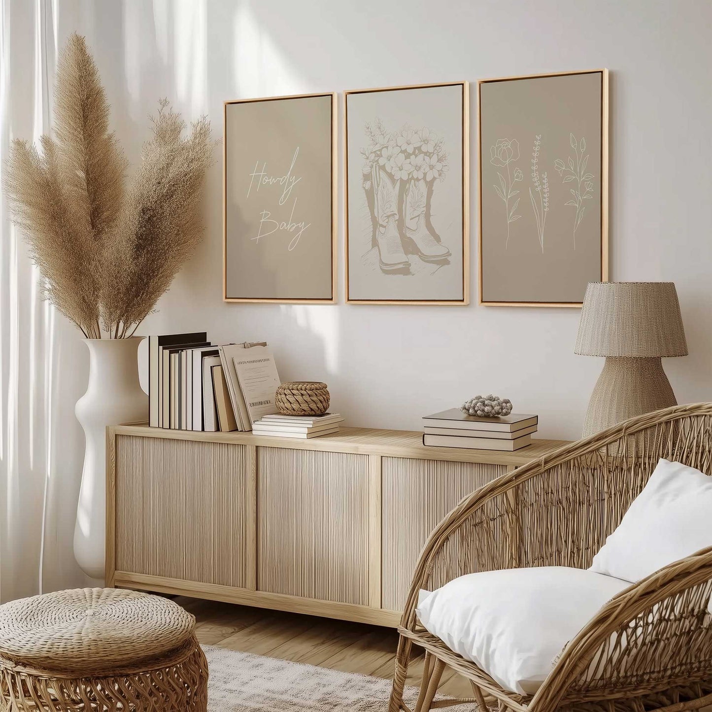 [Color:Satin Black], Picture of art in a Satin Black frame