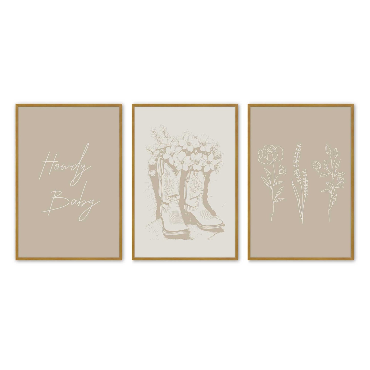 [Color:Polished Gold], Picture of art in a Polished Gold frame