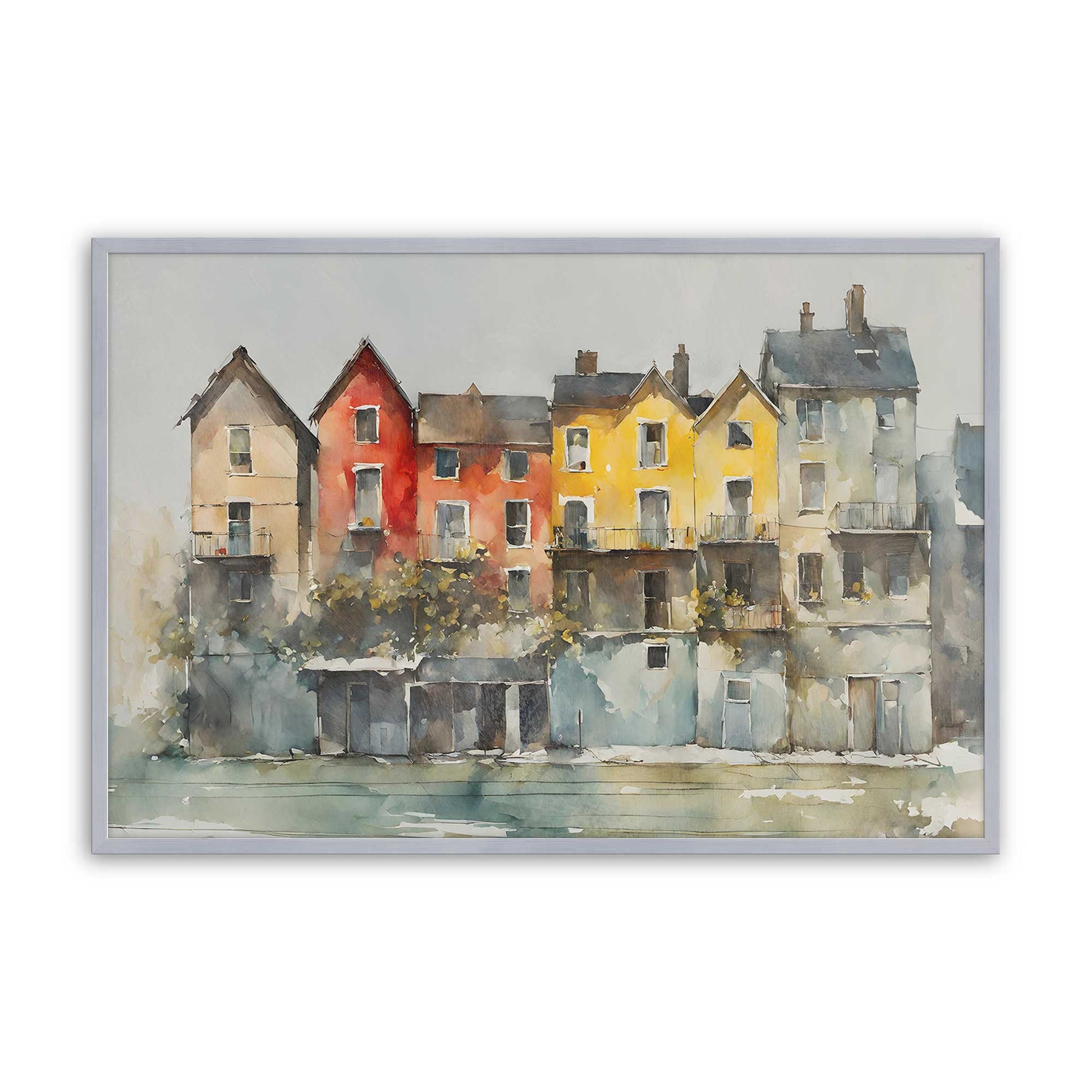 [Color:Polished Chrome], Picture of art in a Polished Chrome frame