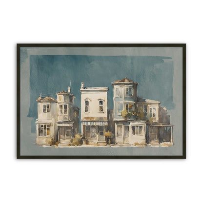 [Color:Satin Black], Picture of art in a Satin Black frame