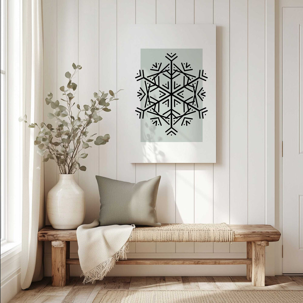 Picture of art in a room