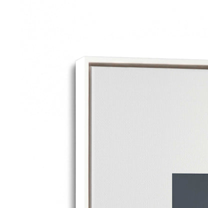 [Color:Opaque White], Picture of art in a White frame at an angle