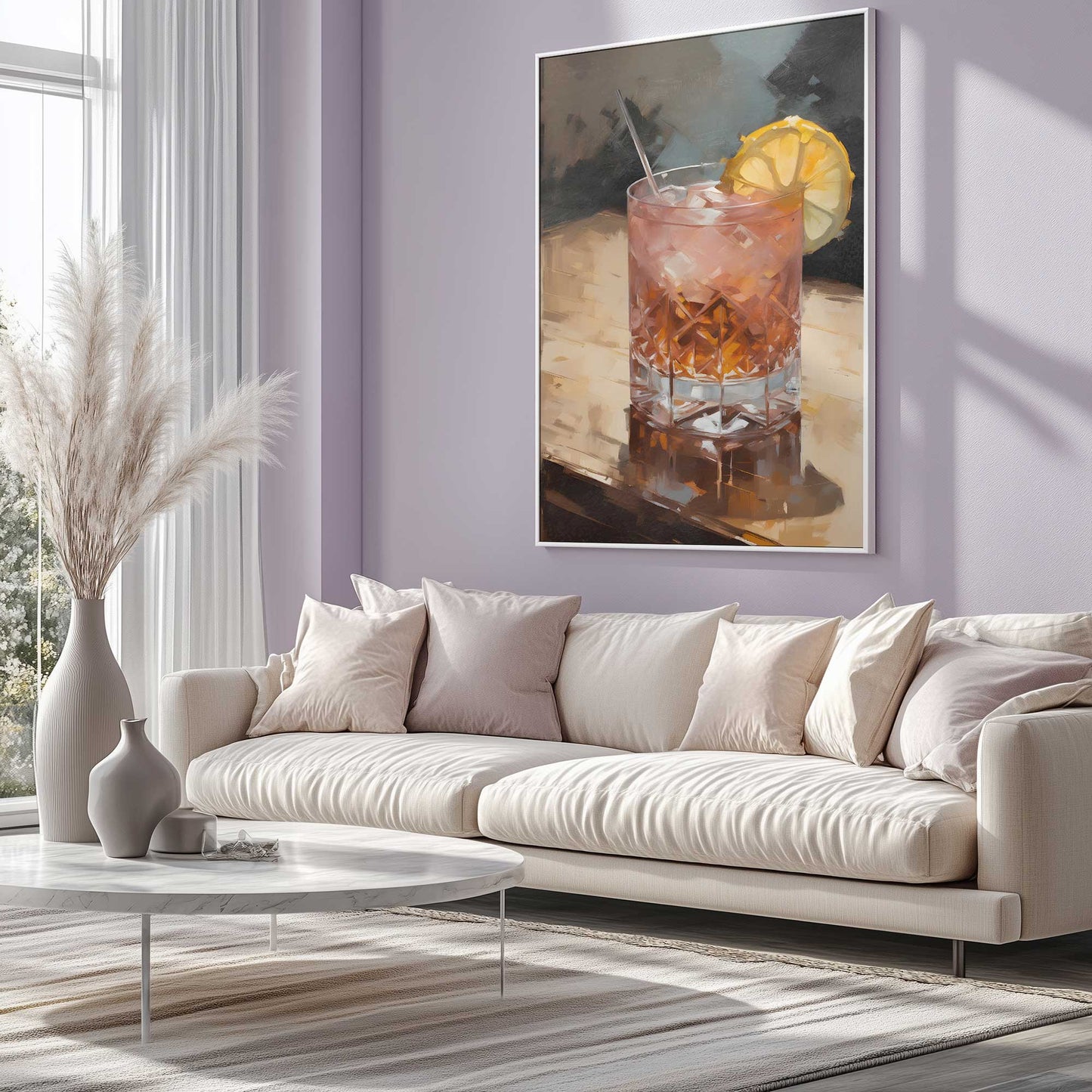 [SPECIAL],[LIFESTYLE], Picture of art hanging in a room