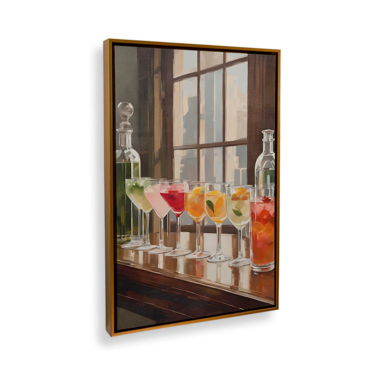 [Color:Polished Gold], Picture of the corner of the art