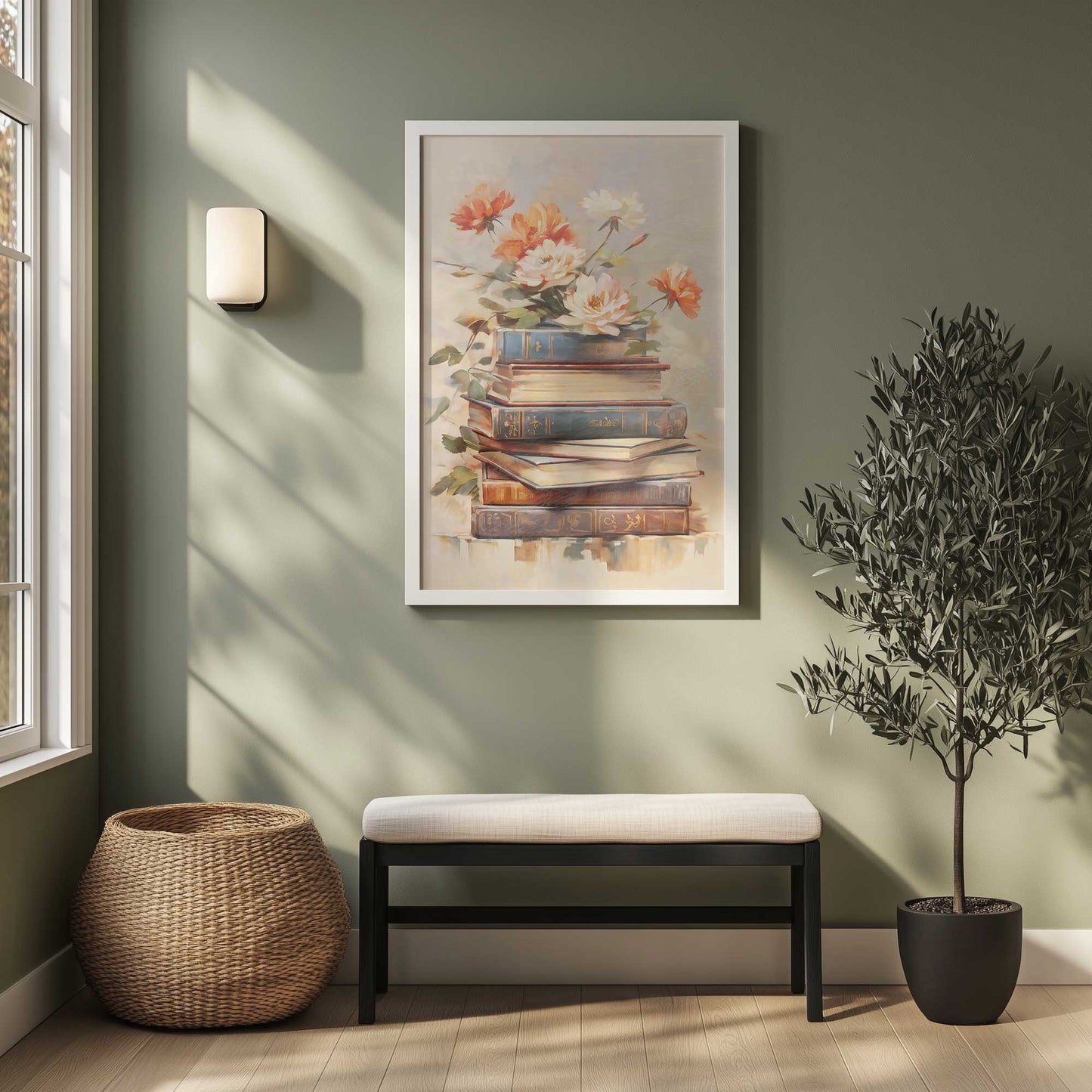 Picture of art in a room