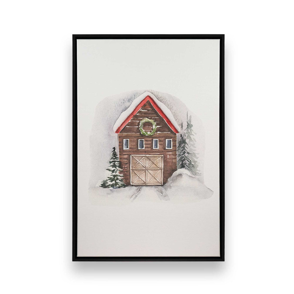 [Color:Satin Black], Picture of art in a Satin Black frame