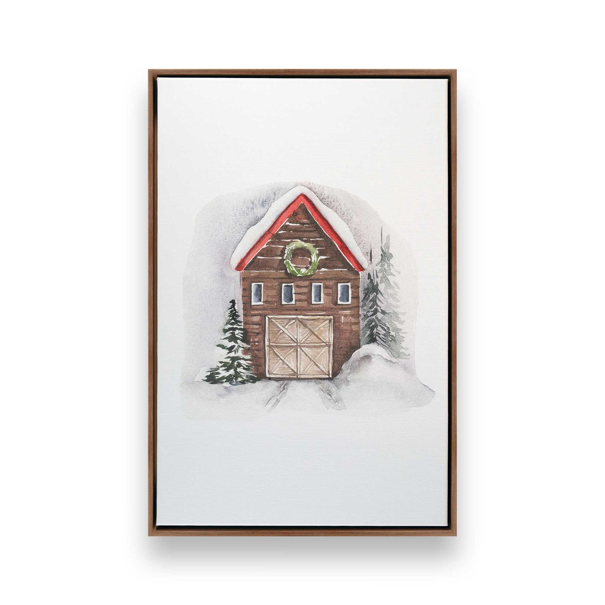 [Color:Walnut], Picture of art in a Walnut frame