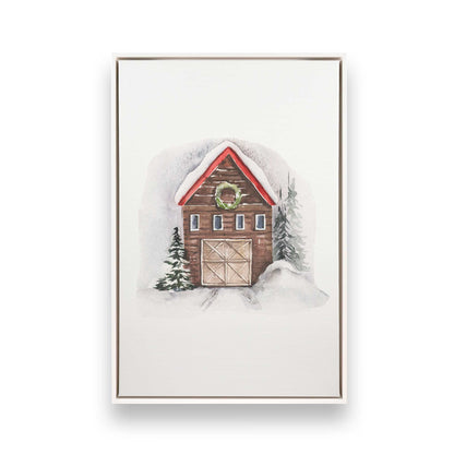 [Color:Opaque White], Picture of art in a White frame