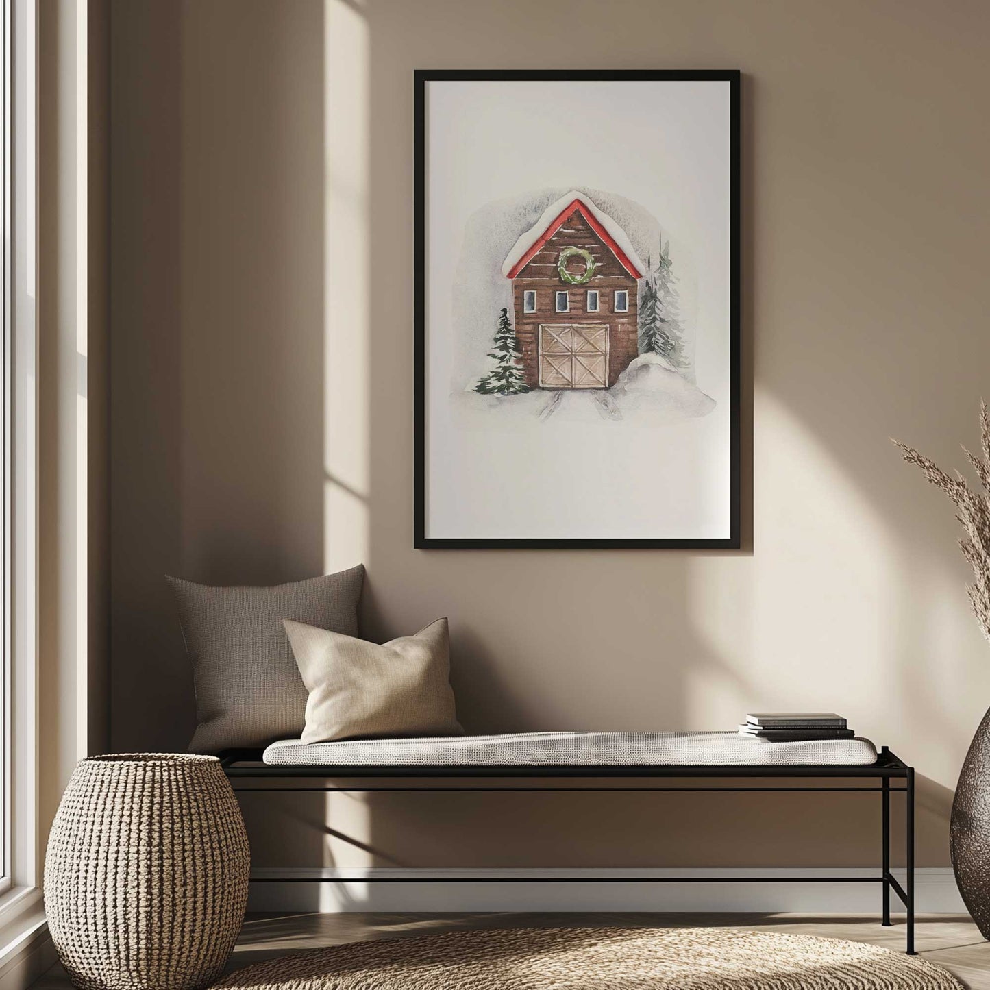 [SPECIAL],[LIFESTYLE], Picture of art hanging in a room