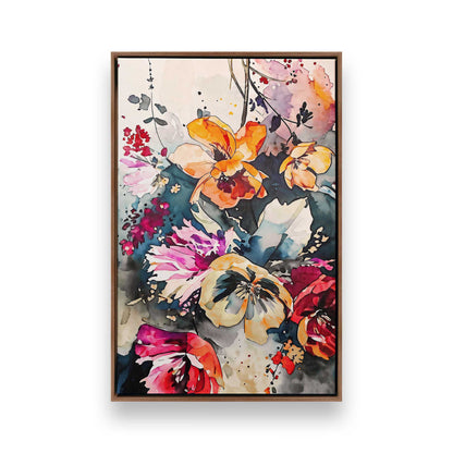 [Color:Walnut], Picture of art in a Walnut frame
