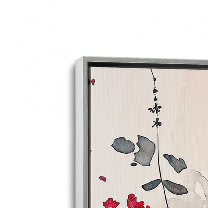 [Color:Polished Chrome], Picture of art in a Polished Chrome frame at an angle
