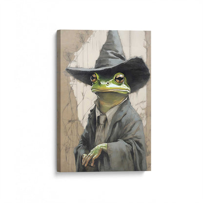 [Color:Stretched Canvas], Picture of art at an angle