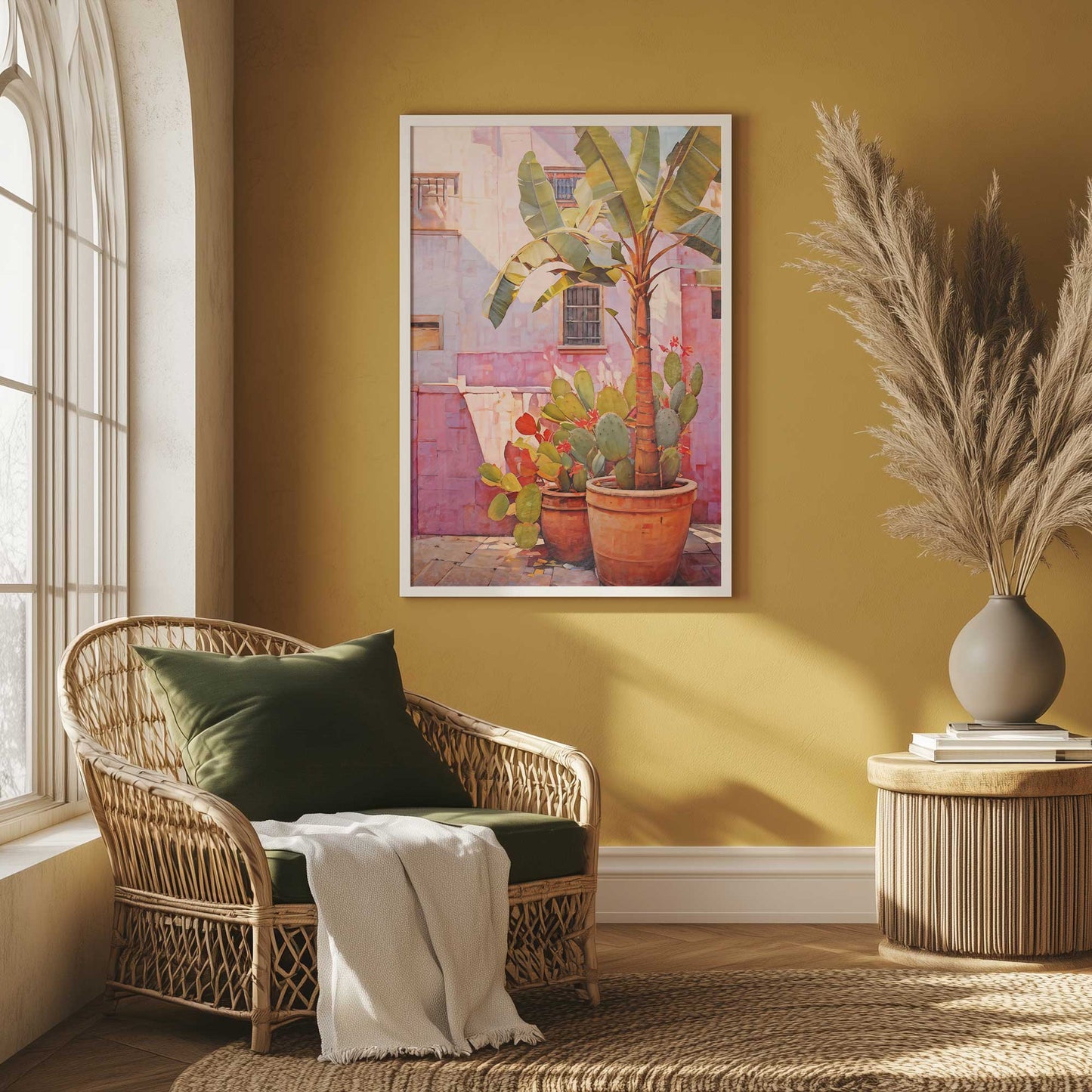 [SPECIAL],[LIFESTYLE], Picture of art hanging in a room