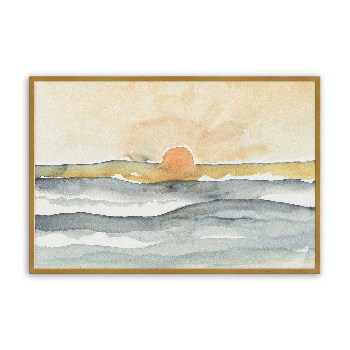 [Color:Polished Gold], Picture of art in a Polished Gold frame