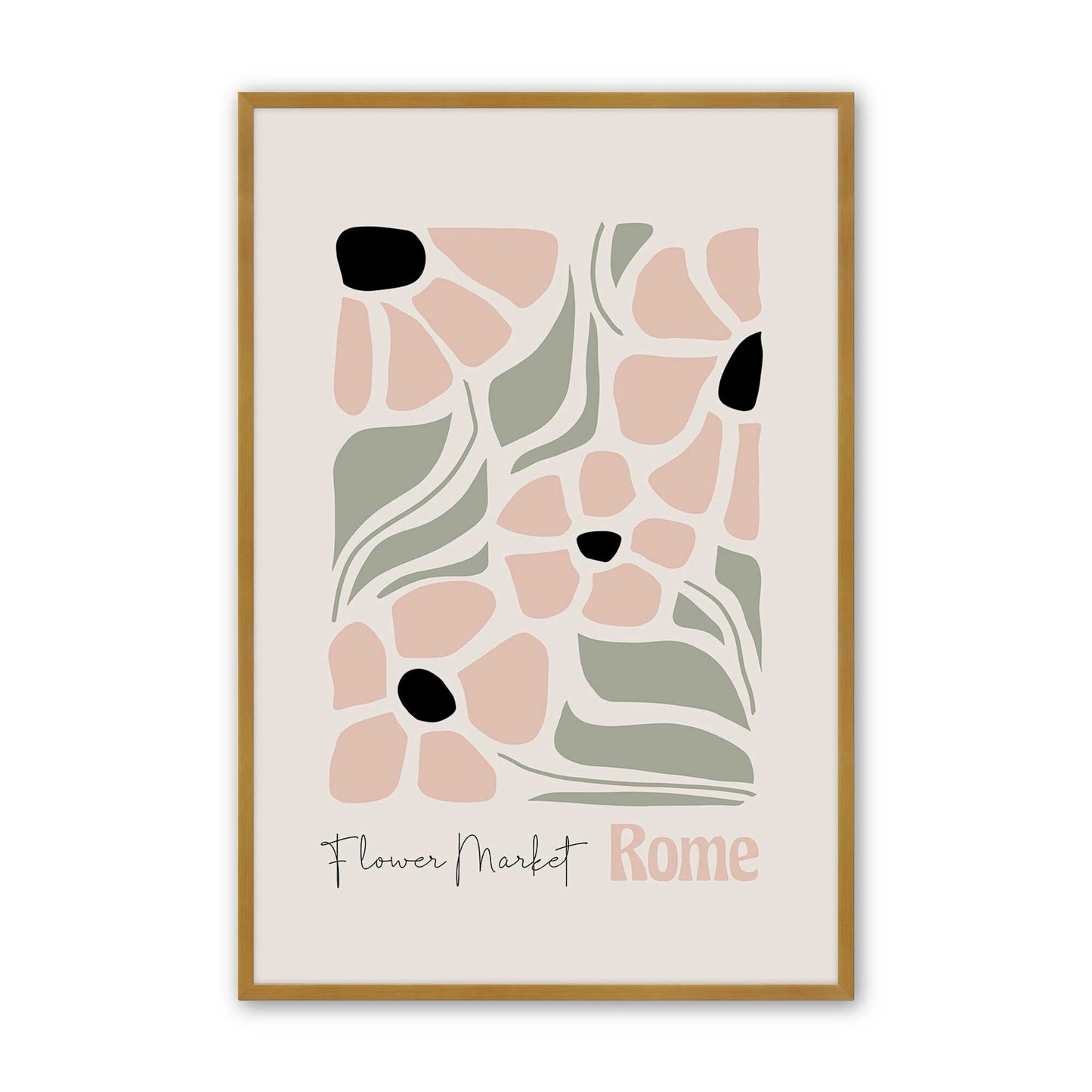 [Color:Polished Gold], Picture of art in a Polished Gold frame