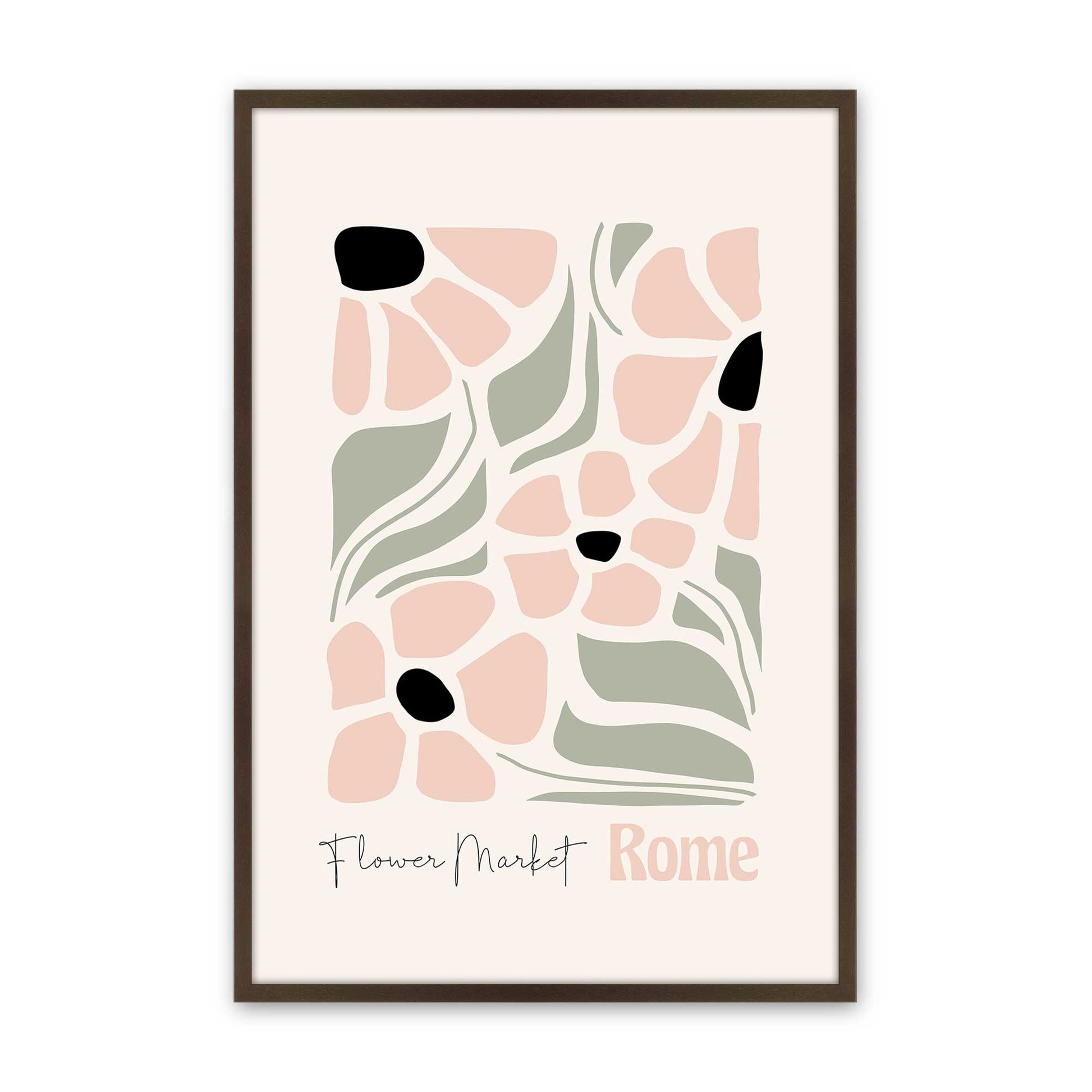 [Color:Belvinder Brown], Picture of art in a Belvinder Brown frame