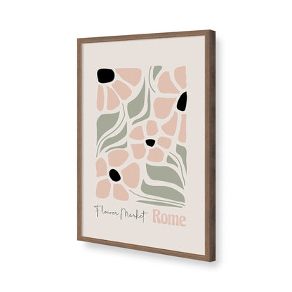 [Color:Walnut], Picture of art in a Walnut frame of the corner