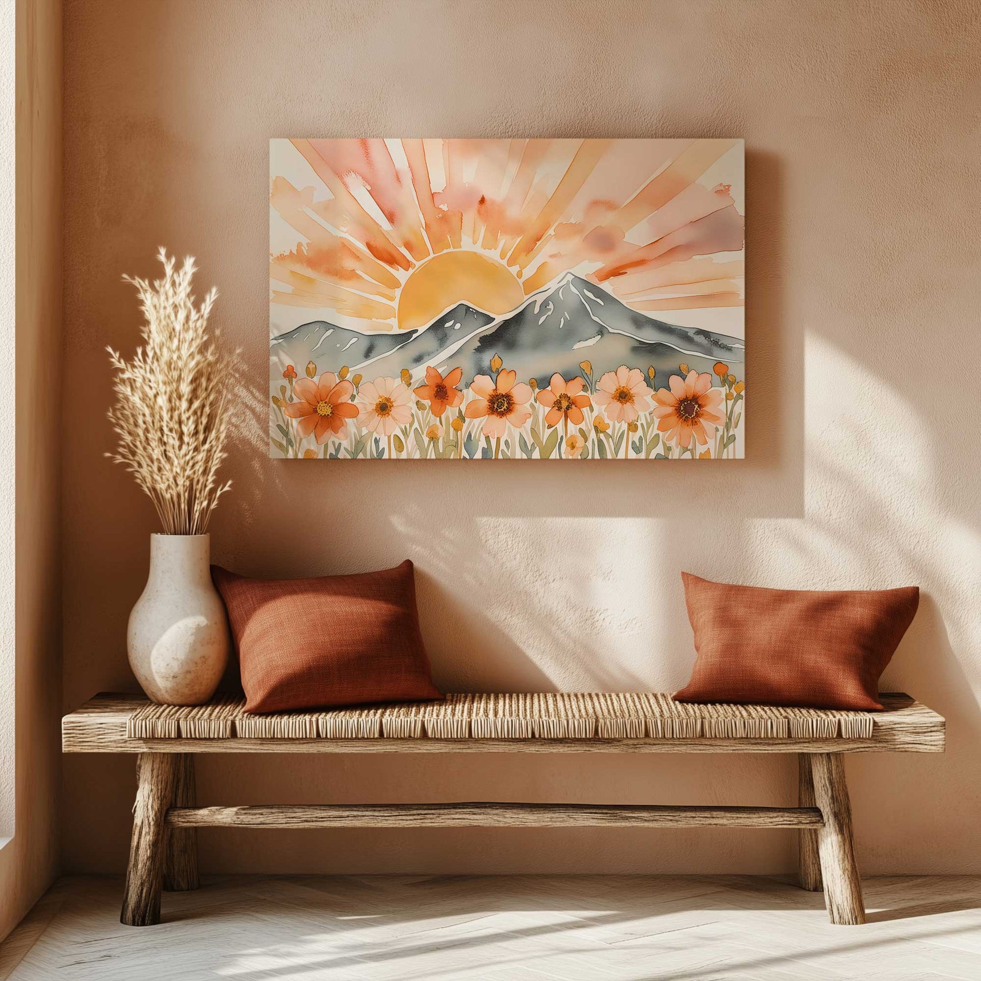 Picture of art in a room