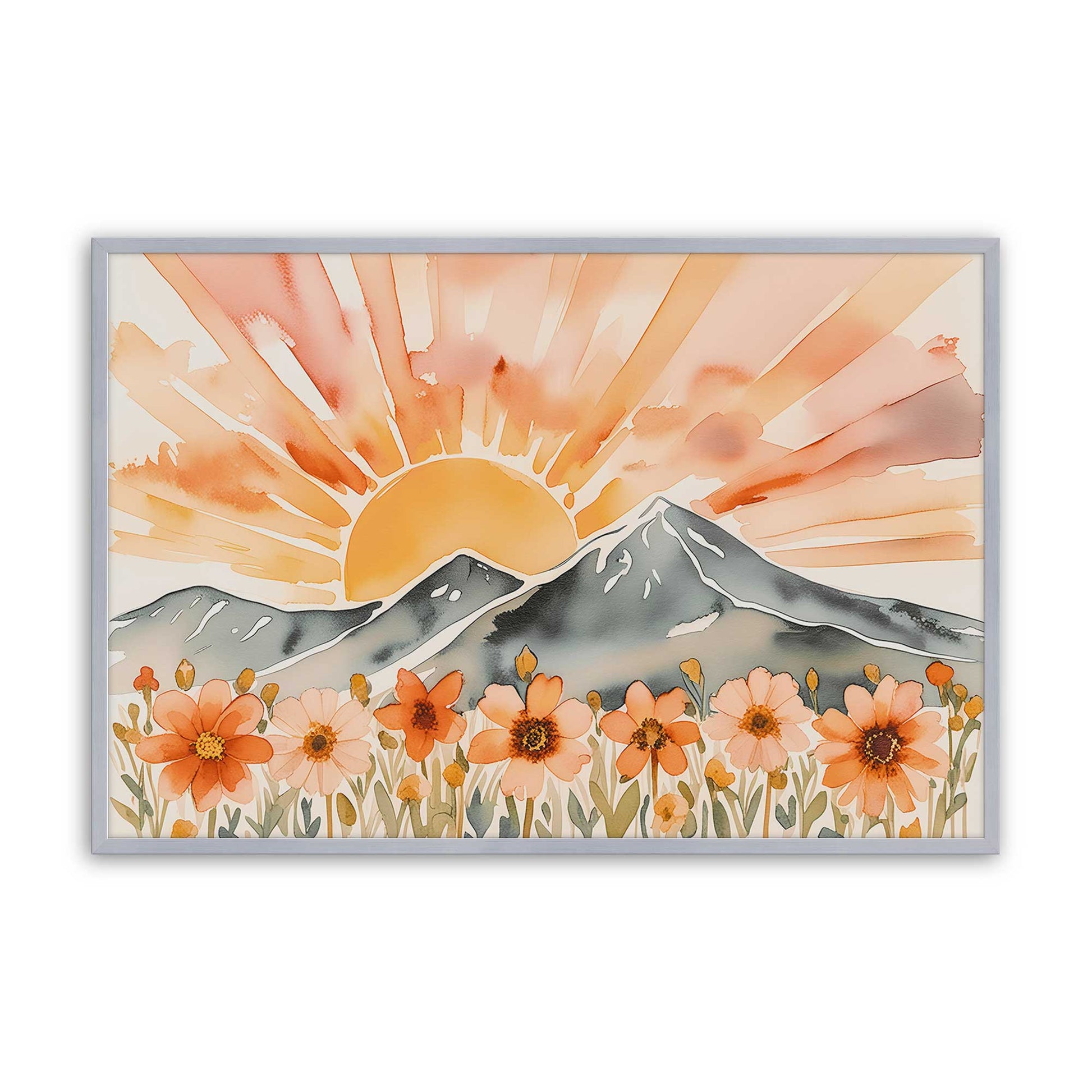 [Color:Polished Chrome], Picture of art in a Polished Chrome frame