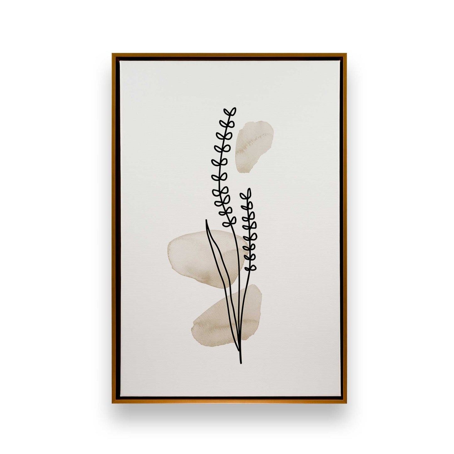 [Color:Polished Gold], Picture of art in a Polished Gold frame