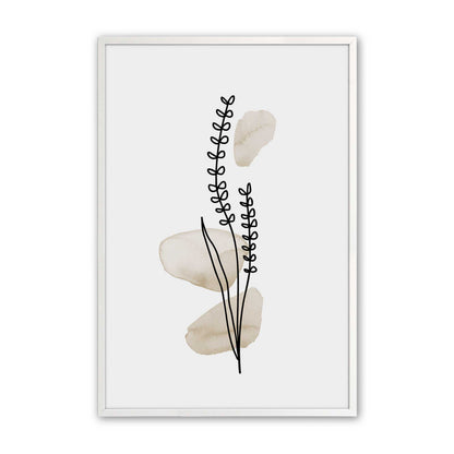 [Color:Opaque White], Picture of art in a Opaque White frame