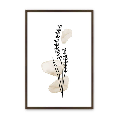 [Color:Belvinder Brown], Picture of art in a Belvinder Brown frame