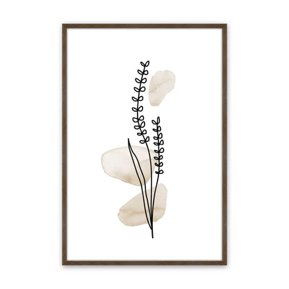 [Color:Walnut], Picture of art in a Walnut frame