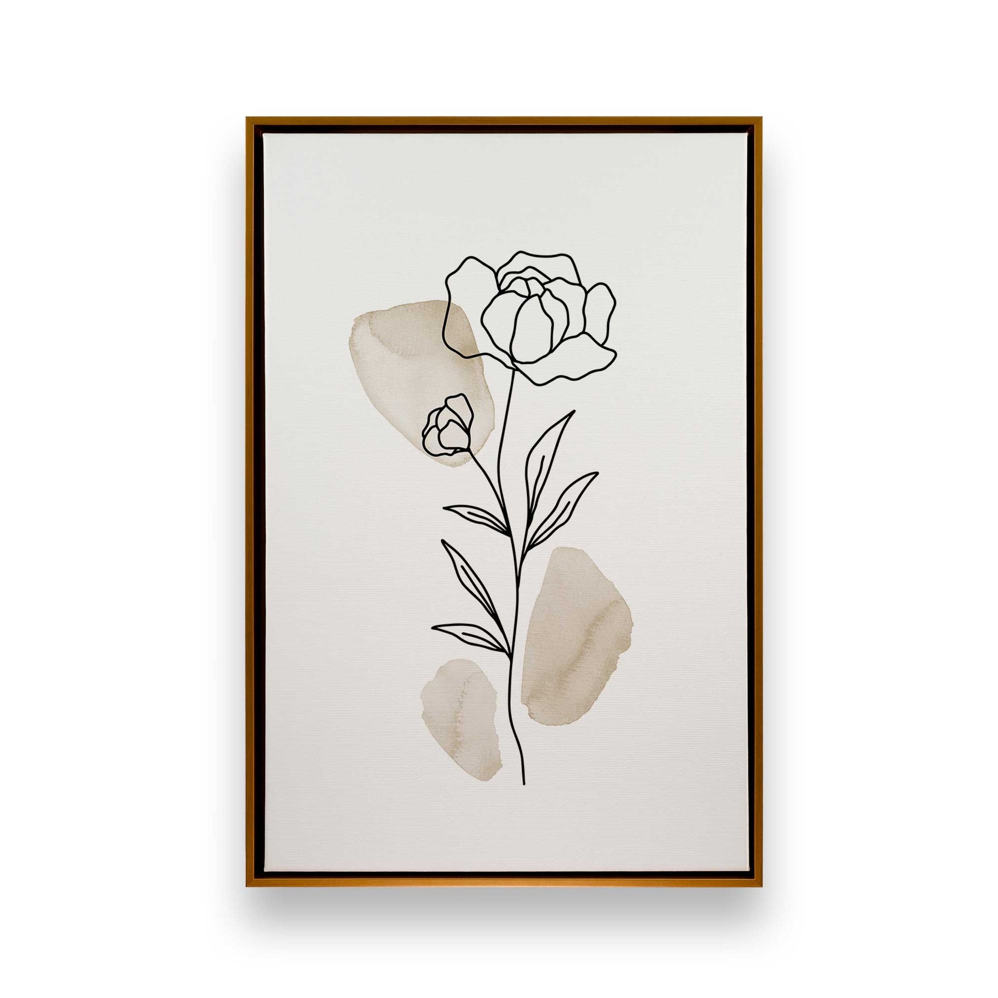 [Color:Polished Gold], Picture of art in a Polished Gold frame